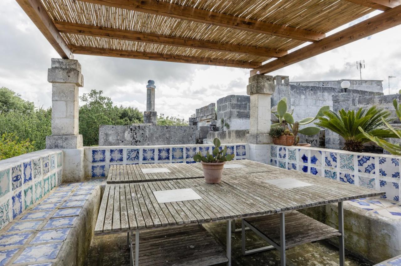 Casa Dei 5 Camini With Terrace Apartment Ortelle Bagian luar foto
